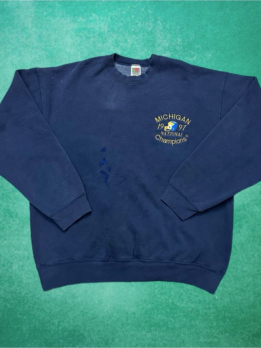 Vintage Michigan University 97 National Champions Sweatshirt